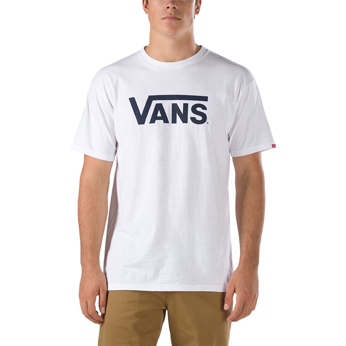 Compra Camiseta Manga Corta Blanca Vans Hombre en Vans Colombia Tienda Oficial Vans