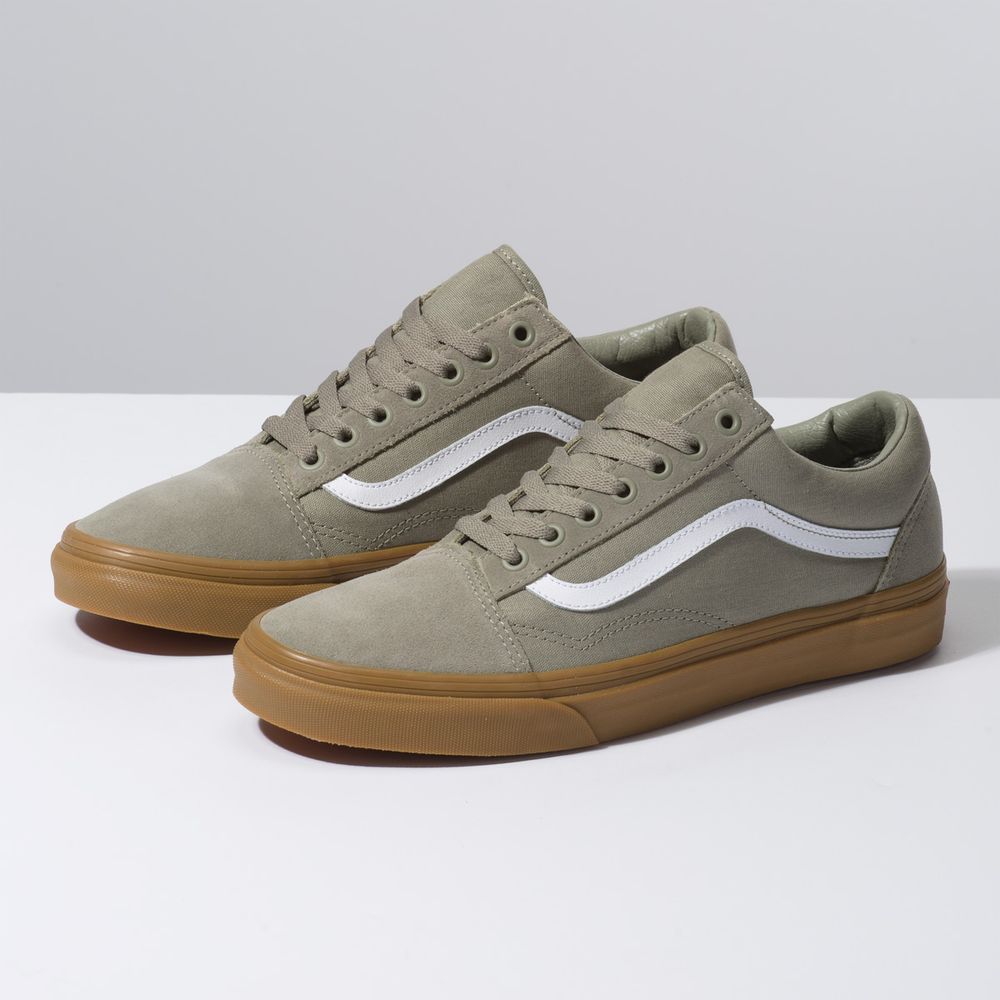 vans old skool marrones