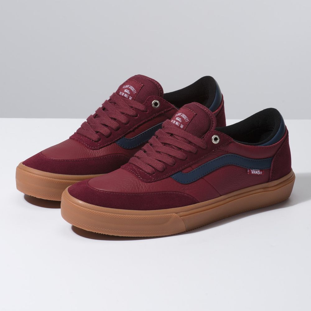 zapatos vans vinotinto