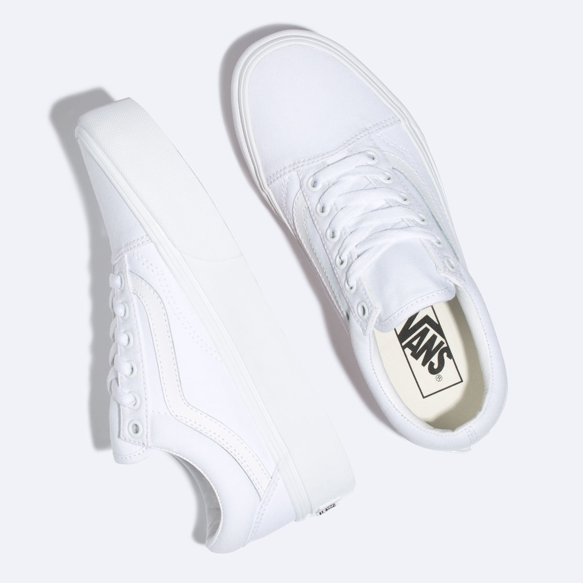 Compra Tenis De Plataforma Blancos Old Skool En vans Colombia Tienda Oficial - Vans