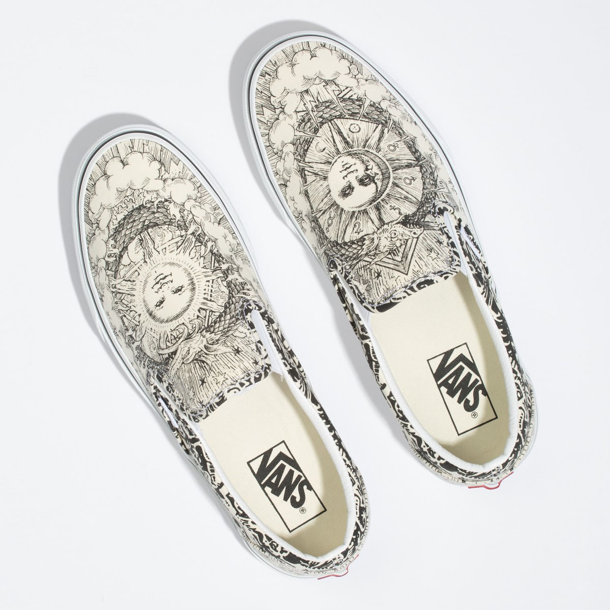 vans ouroboros slip on sneaker