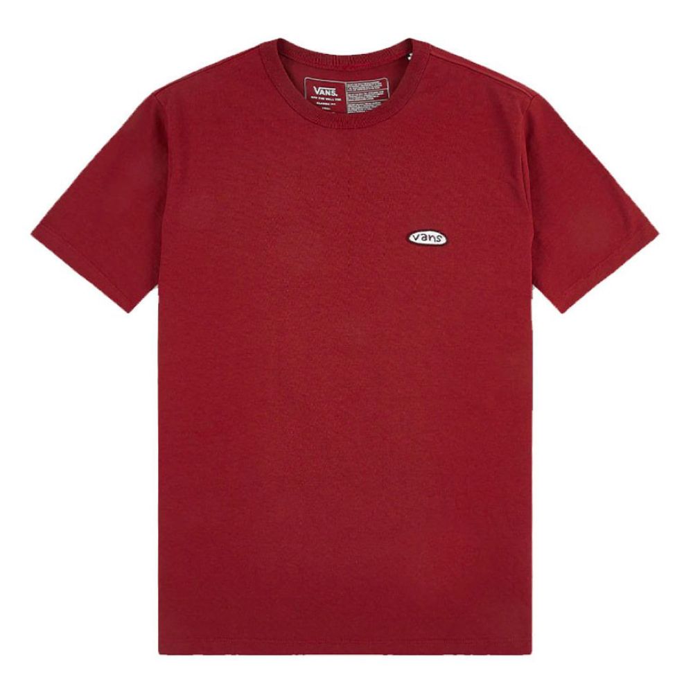 camisetas vans hombre rojas