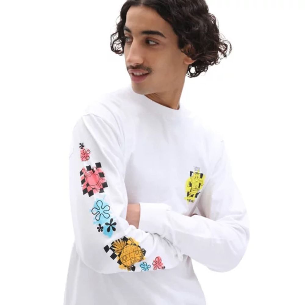 Camiseta-Vans-X-Spongebob-Airbrush-Ls-Hombre-Vans