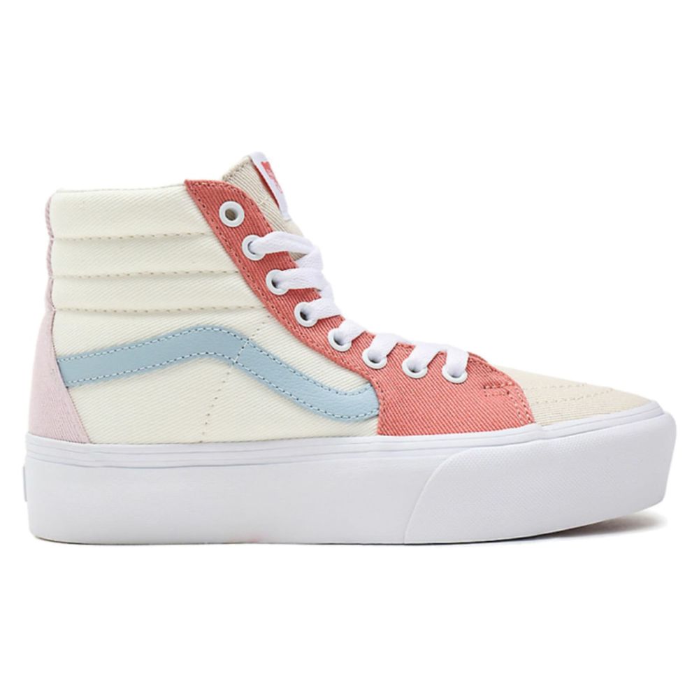 vans sk8 hi mujer naranja