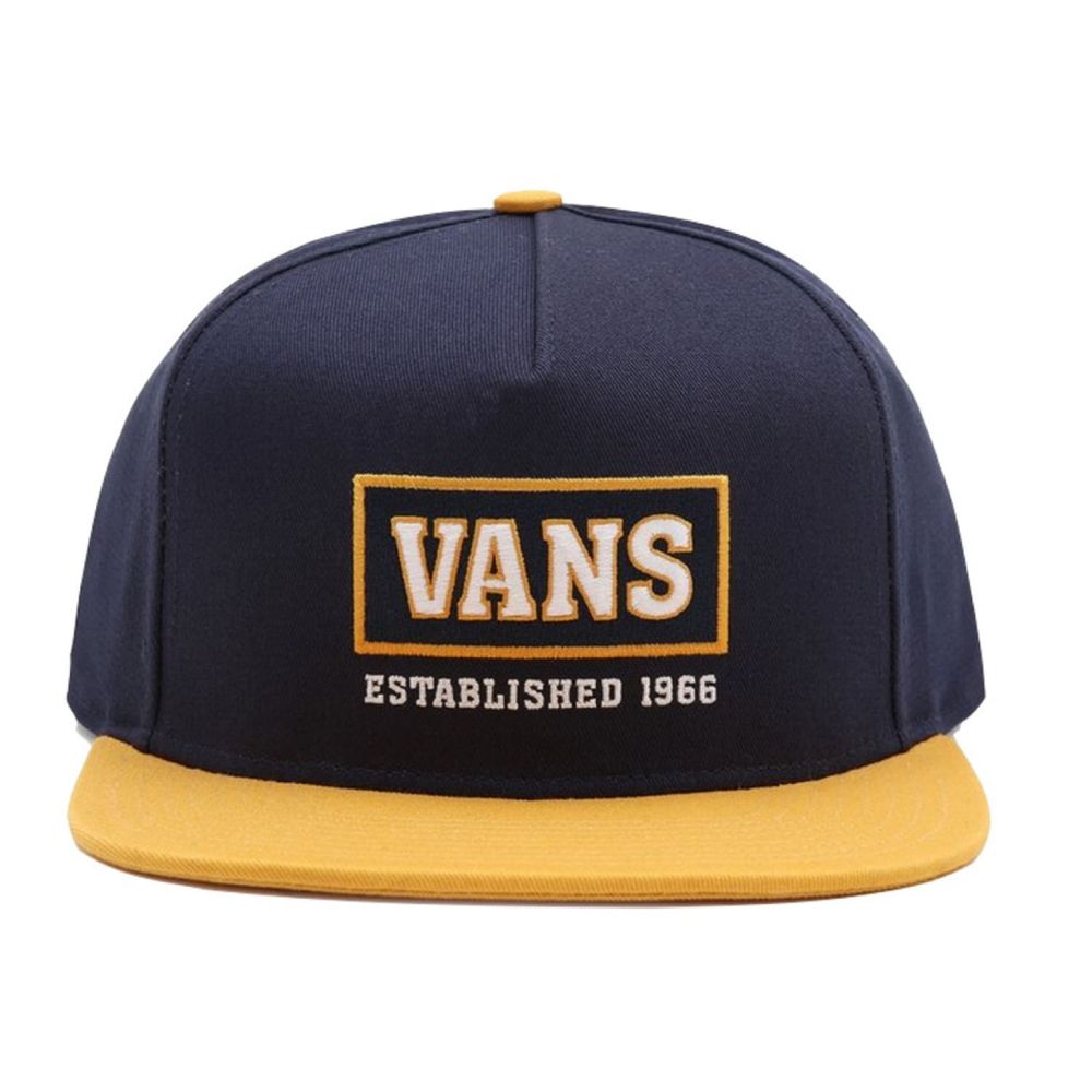 vans snapback hombre dorados