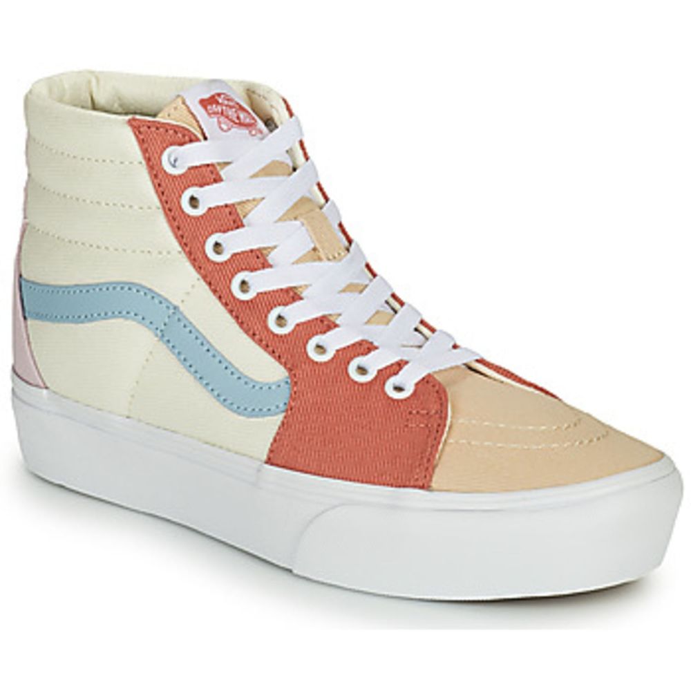 vans sk8 hi mujer naranja