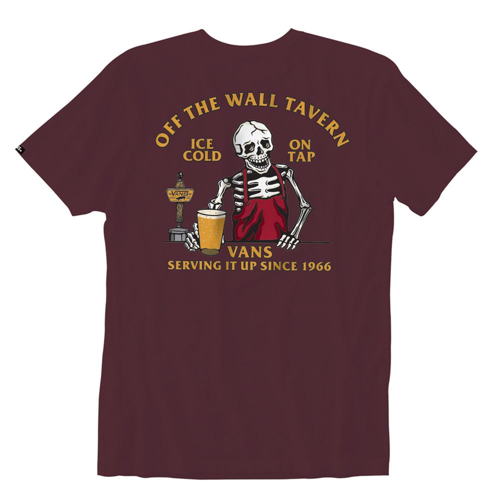 Camiseta-Off-The-Wall-Tavern-Ss-Hombre-Vans