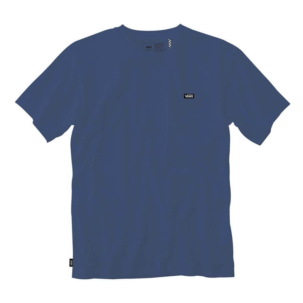 Camiseta-Manga-Corta-Azul-Off-The-Wall-Classic-Hombre-Vans