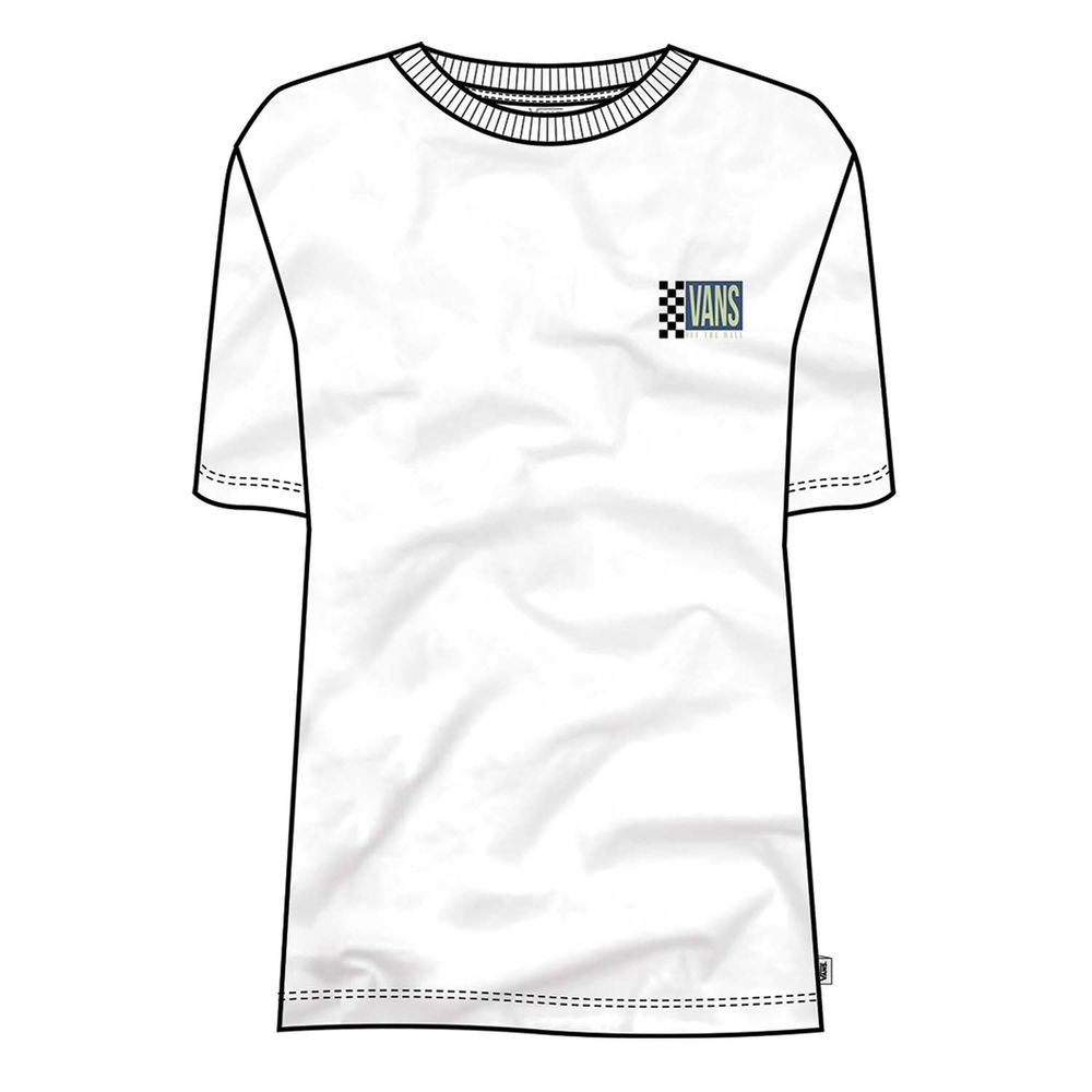 Camiseta-Manga-Corta-Blanca-Spin-Win-Mujer-Vans