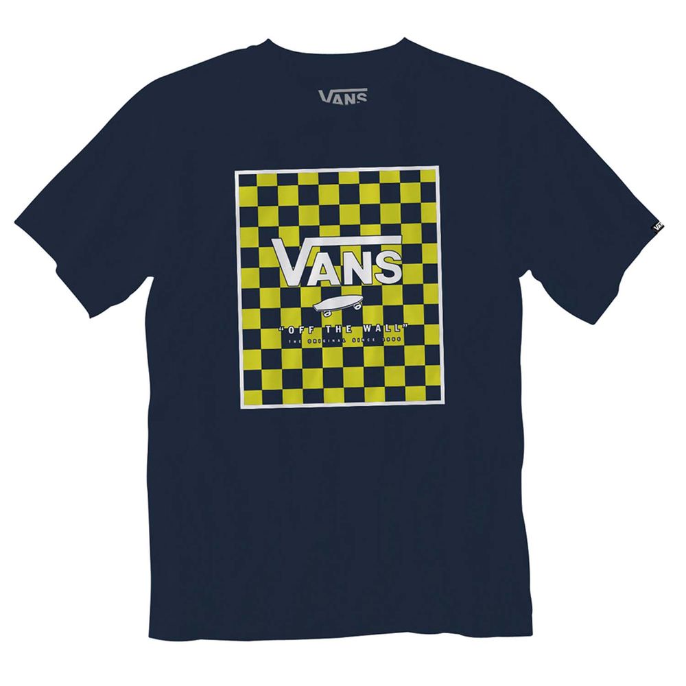 Camiseta-Manga-Corta-Azul-By-Print-Box-Boys-Niños-Vans