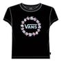 Camiseta-Manga-Corta-Negra-Floral-Four-Mujer-Vans