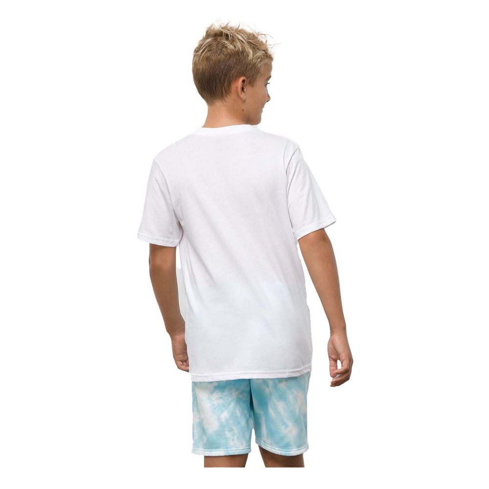 Camiseta-Manga-Corta-Azul-Classic-Logo-Fill-Boys-Niños-Vans