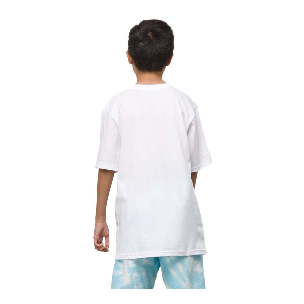 Camiseta-De-Algodon-Verde-By-Print-Box-Boys-Niños-Vans