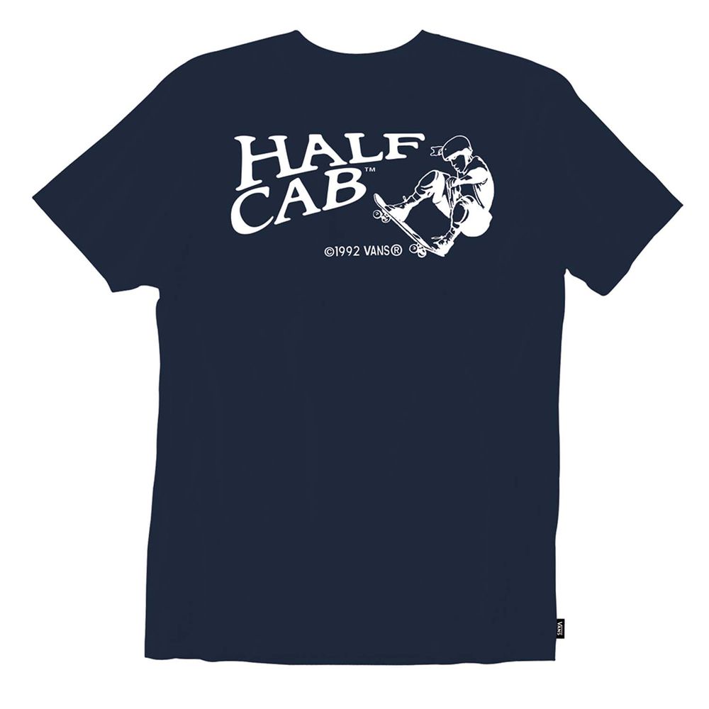 Camiseta-Manga-Corta-Azul-Half-Cab-30Th-Otw-Ss-Hombre-Vans