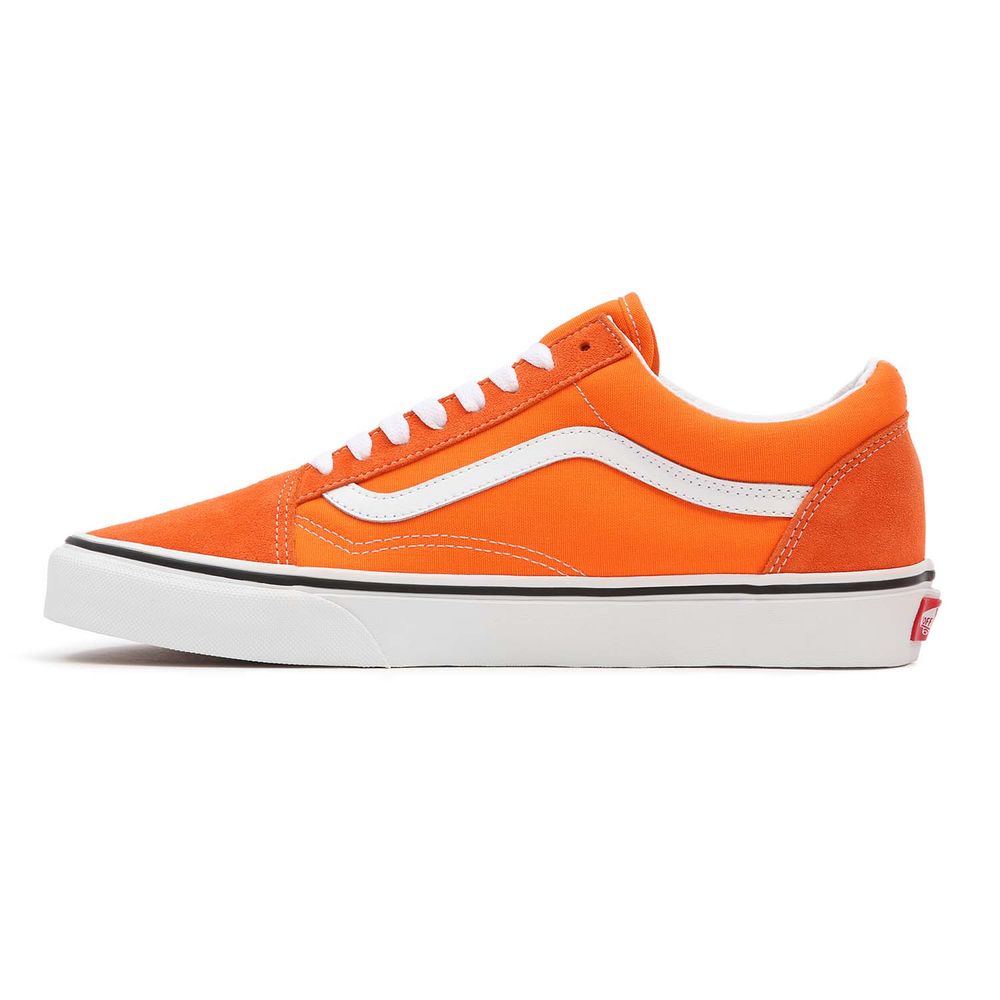 Vans low cheap top hombre naranja