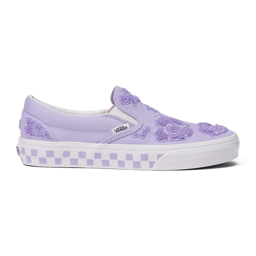 Tenis-Clasicos-Multicolor-Slip-On-Checker-Floral-Mujer-Vans