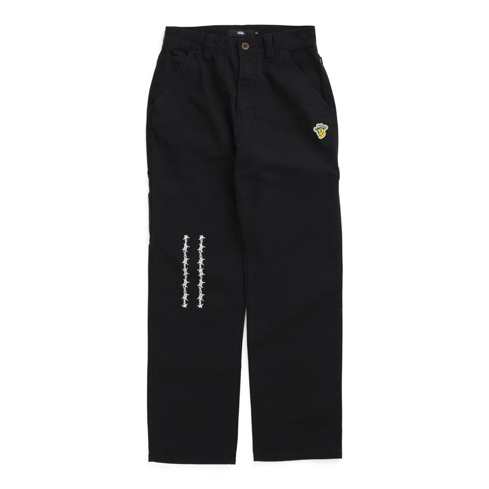 Pantalon-Skate-Negro-Elijah-Berle-Loose-Carp-Hombre-Vans