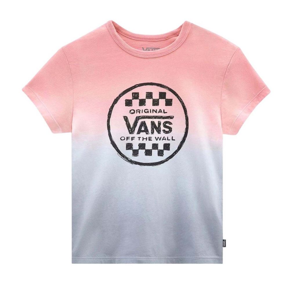 Camiseta-Manga-Corta-Lila-Boys-Sunset-Wash-Mini-Niños-Vans
