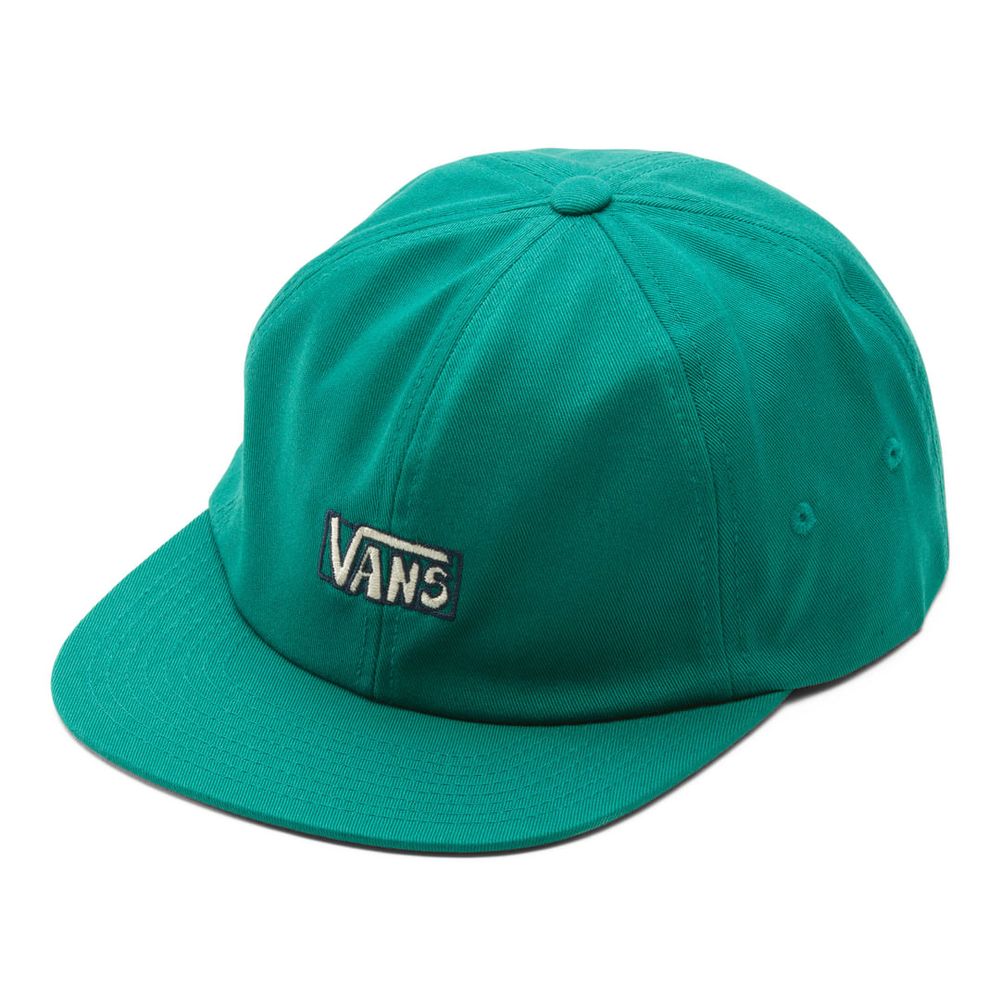 Gorra-De-Algodon-Verde-Seasonal-Jockey-Hombre-Vans