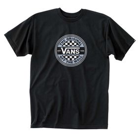 Camiseta-Manga-Corta-Negra-Circle-Checker-Ss-Tee-Hombre-Vans