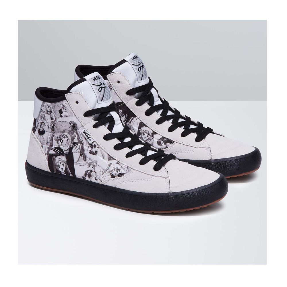 Tenis-Skate-Negros-Sailor-Moon-X-Lizzie-Mujer-Vans