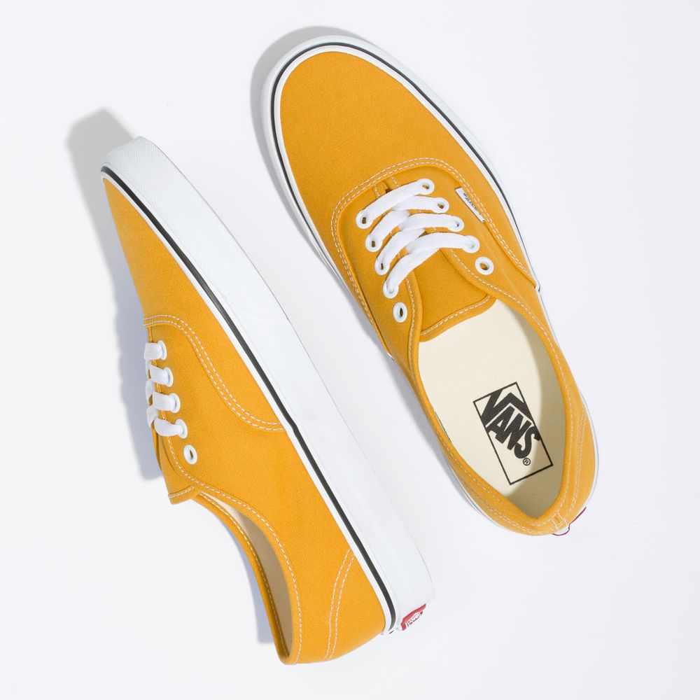 Hombre Calzado Amarillo Authentic Vans