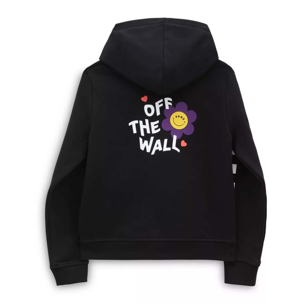 Buzo-Pullover-Negro-Radical-Positivity-Zip-Ho-Niños-Vans
