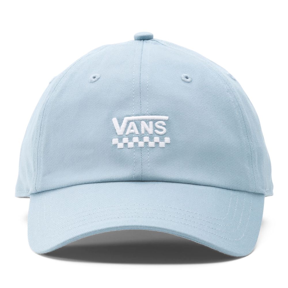 Gorra-Clasica-De-Algodon-Azul-Court-Side-Hat-Mujer-Vans