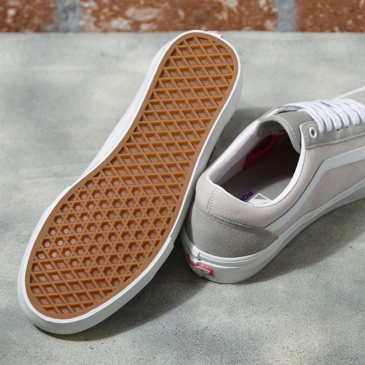 Compra Tenis Skate Grises Old Skool Cloud Duracap Hombre en Vans