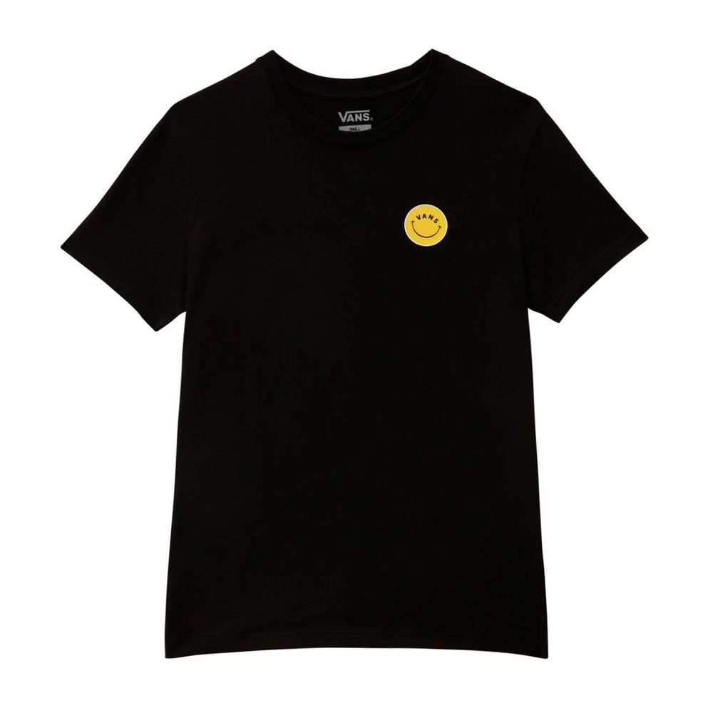 Camiseta-De-Algodon-Negra-Mar-Mar-Bff-Mujer-Vans
