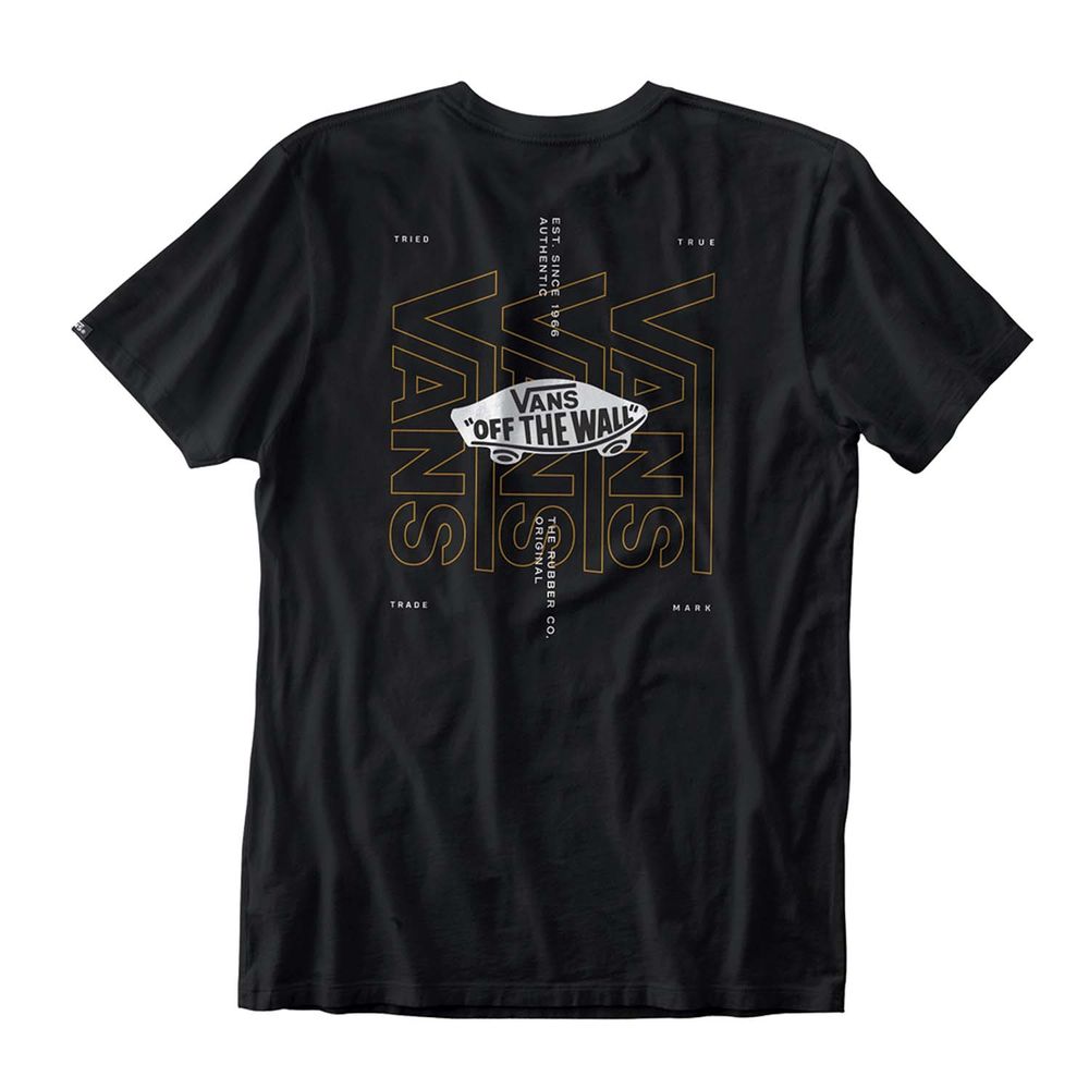 Camiseta-Manga-Corta-Negra-Original-Mindset-Hombre-Vans