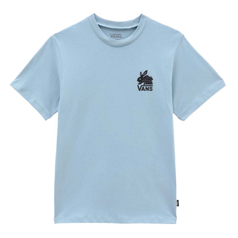 Camiseta-Manga-Corta-Azul-Little-Lizzie-Ss-Tee-Niños-Vans