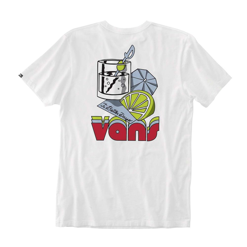 Camiseta-Manga-Corta-Blanca-To-Better-Days-Tee-Hombre-Vans