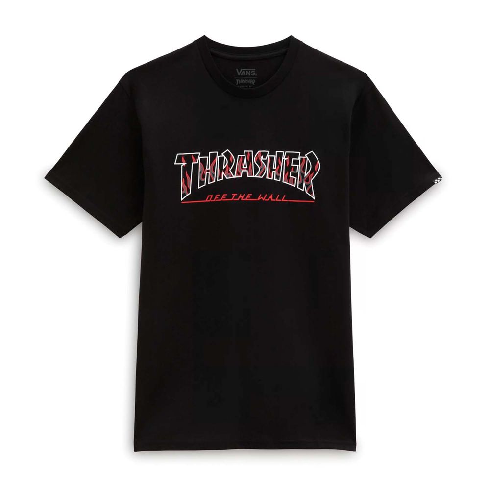 Camiseta-Manga-Corta-Negra-Thrasher-Ss-Hombre-Vans