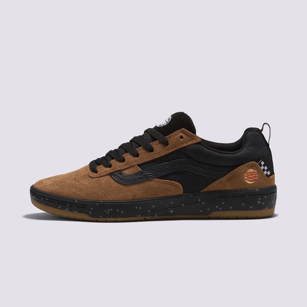 Tenis-Skate-Marrones-Zahba-Zion-Wright-Hombre-Vans