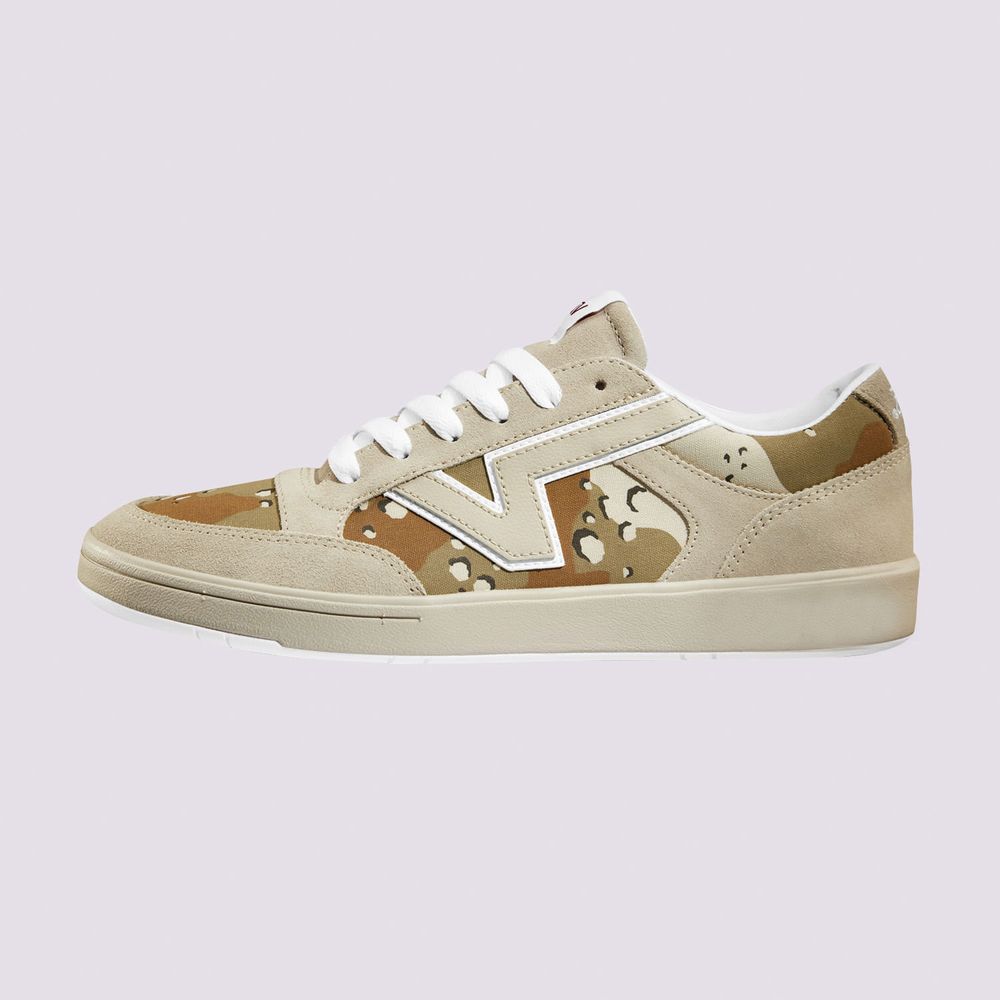 Tenis-Clasicos-Camuflados-Marrones-Lowland-Cc-Vans