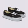 Tenis-Clasicos-De-Plataforma-Negros-Authentic-Canvas-Vans