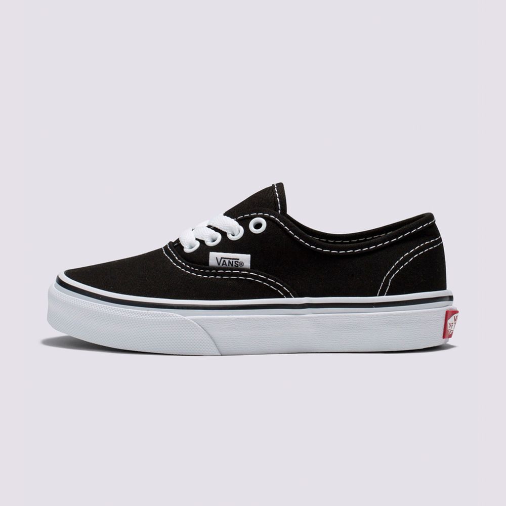 Tenis-Clasicos-Negros-Authentic-Niños-Vans