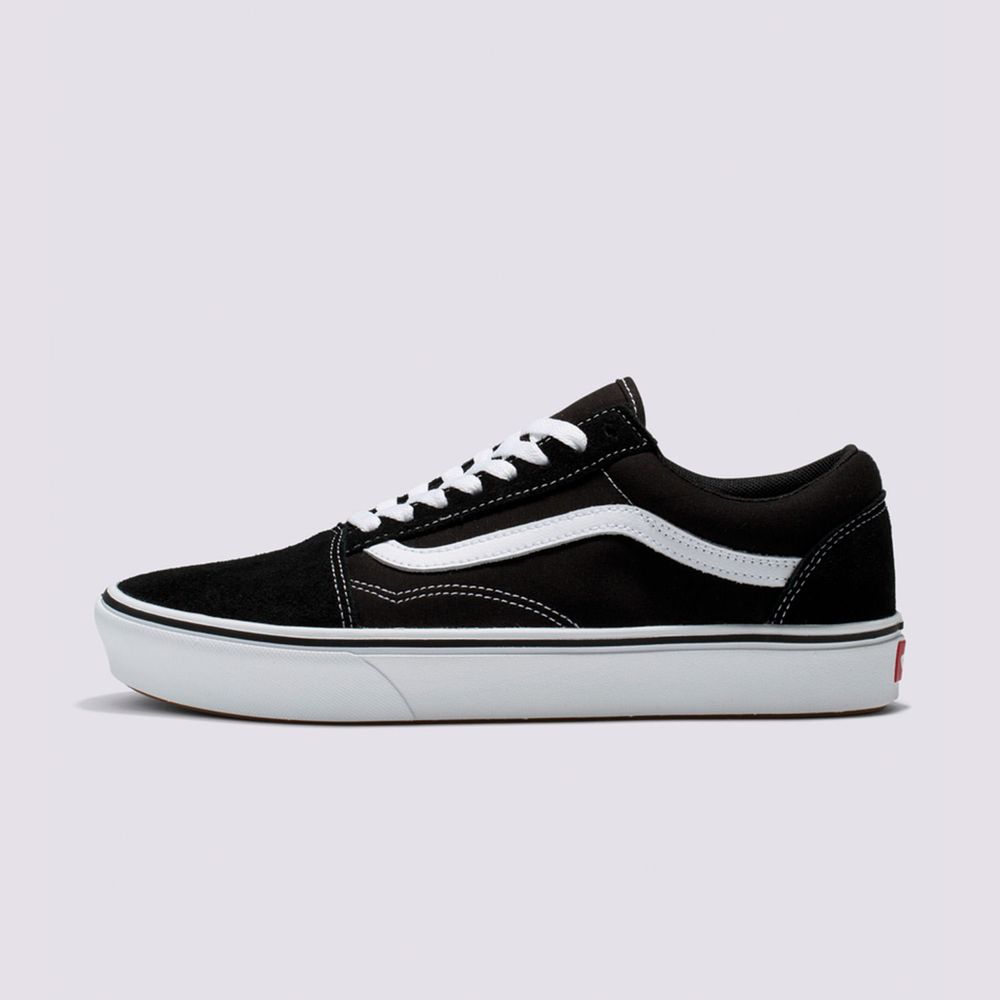 Vans negras de gamuza Clearance