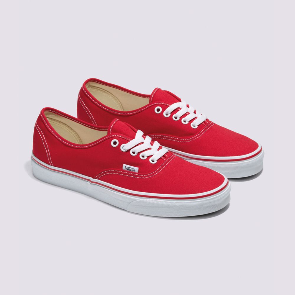 Rojo Calzado Rojo – Vans