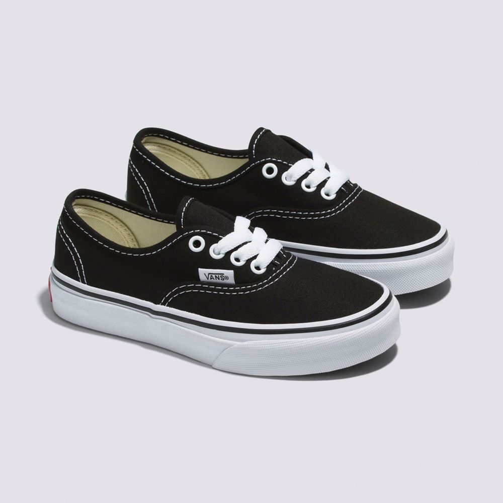 Tenis-Clasicos-Negros-Authentic-Niños-Vans