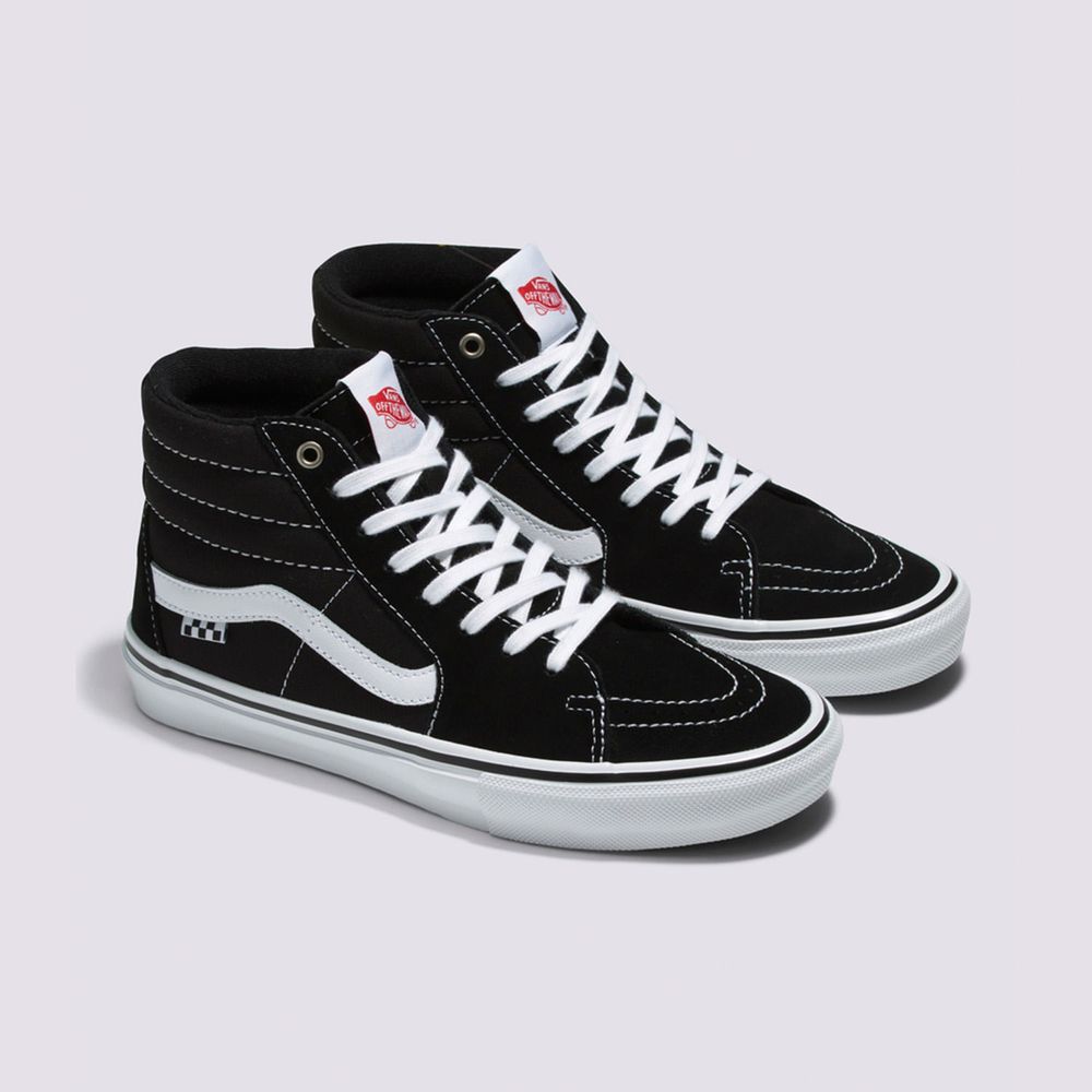 Vans negros cheap de hombre