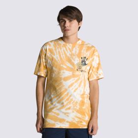 Camiseta-Manga-Corta-Marron-Zion-Wright-Tie-Dye-Hombre-Vans