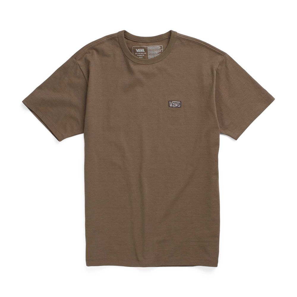 Camiseta-De-Algodon-Verde-Off-The-Wall-Color-Hombre-Vans