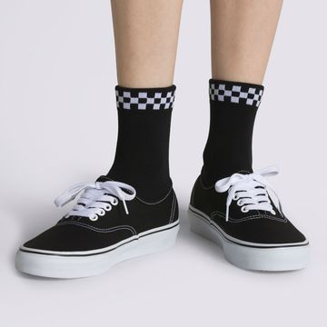 Medias-Negras-Wm-Peek-A-Check-Crew-6.5-10-1Pk-Mujer-Vans