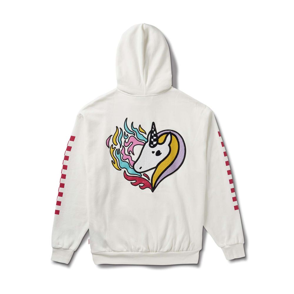 Buzo-Con-Capucha-Ireneisgood-Hoodie-Blanco-Mujer-Vans
