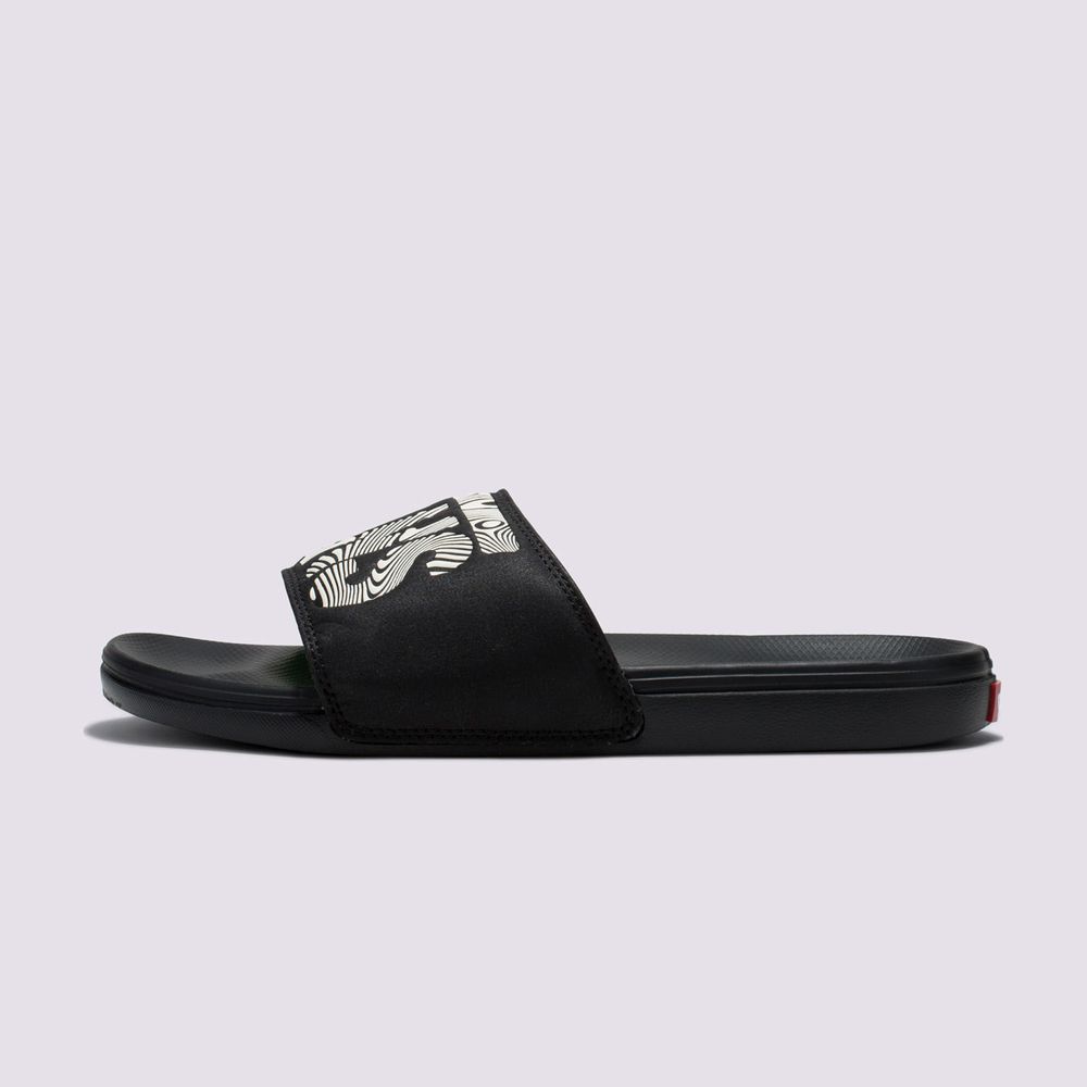 Sandalias-Surf-Negras-La-Costa-Slide-On-Hombre-Vans