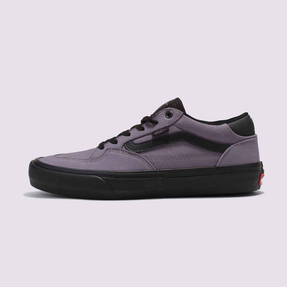 Compra Tenis Skate De Cuero Nubuck Morados Rowan Vans en Vans