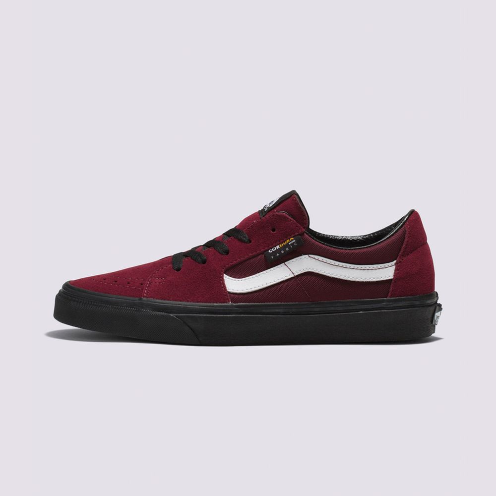 Tenis-Clasicos-Vinotinto-Sk8-Low-Cordura-Vans
