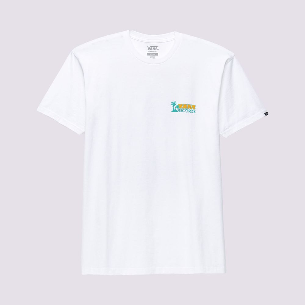 Camiseta-Manga-Corta-Blanca-Records-Ss-Tee-Hombre-Vans